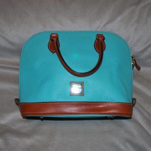 Dooney & Bourke Aqua Domed Satchel